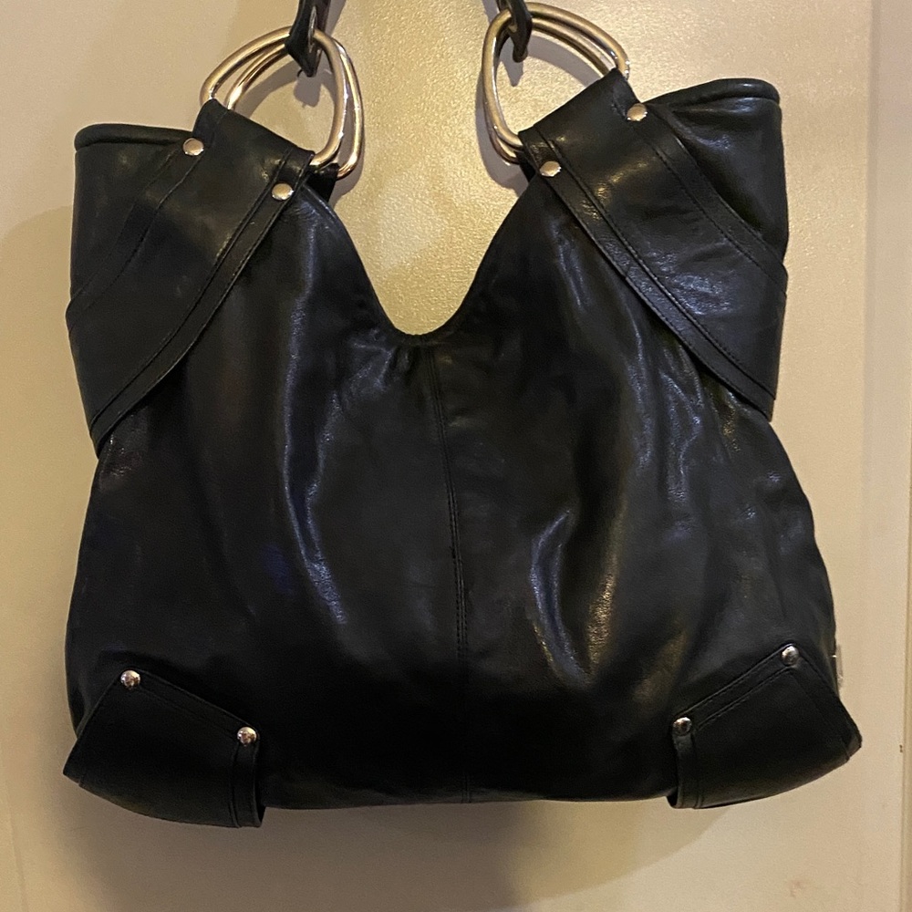 Kioba leather tote bag large size - Picture 10 of 13